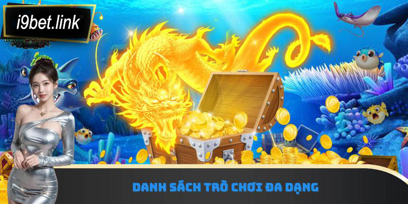 Danh sách trò chơi đa dạng