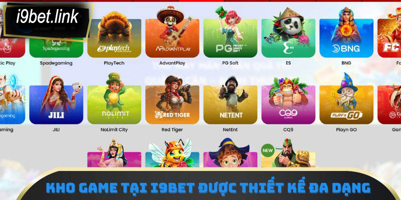 Kho trò chơi tại i9Bet được thiết kế đa dạng, hấp dẫn